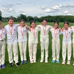 Dame Bradbury's U11 girl cricketers secure second place at regional tournament