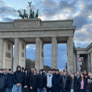 Students on their History Trip to Berlin